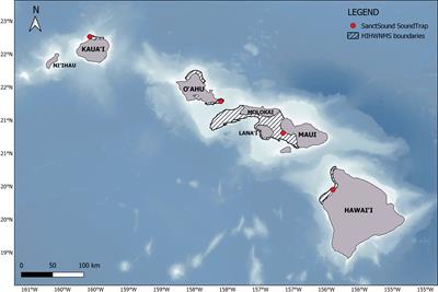 Comparing the underwater soundscape of the Hawaiian Islands Humpback Whale National Marine Sanctuary and potential influences of the COVID-19 pandemic